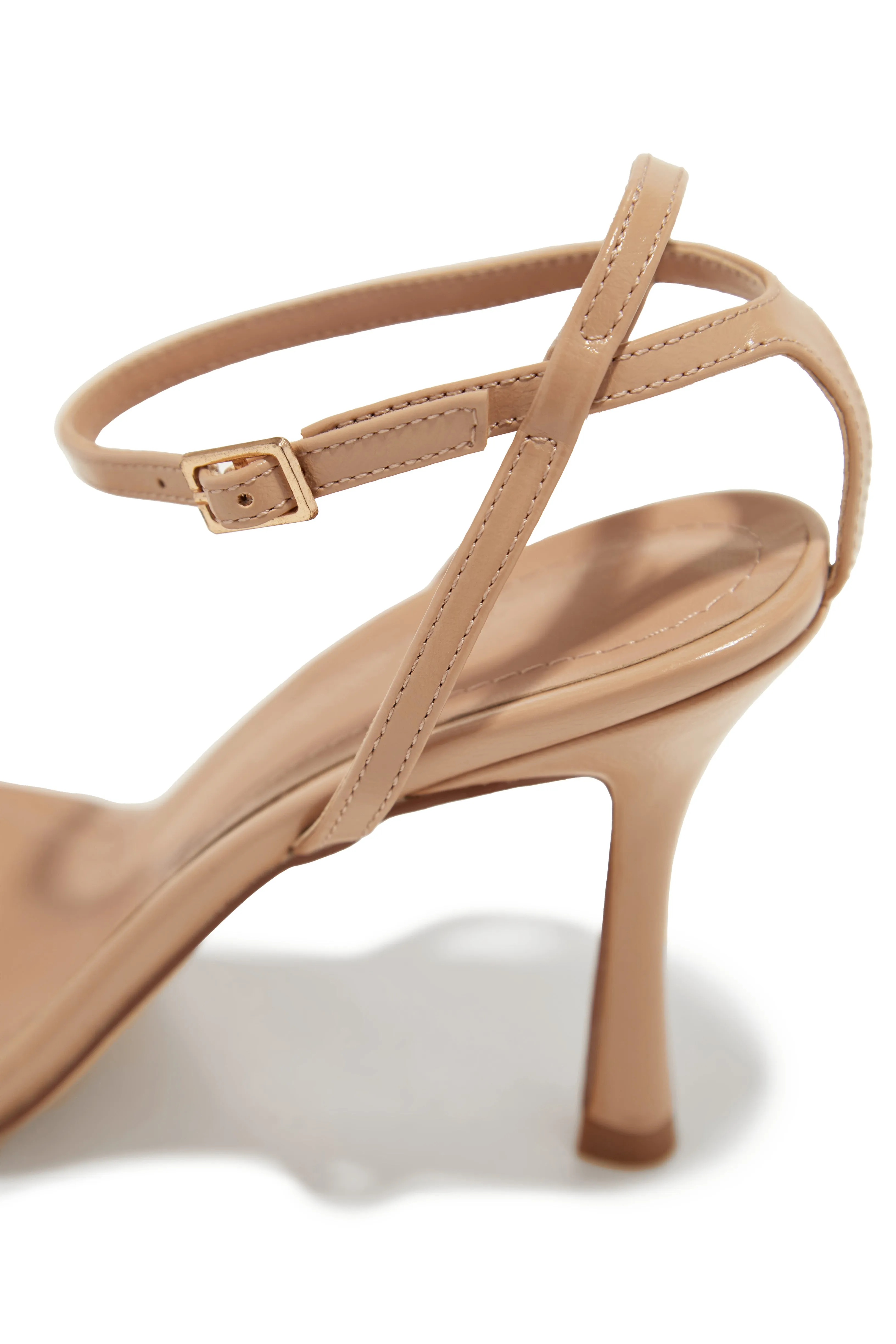 Adrienne Single Sole Heels - Nude