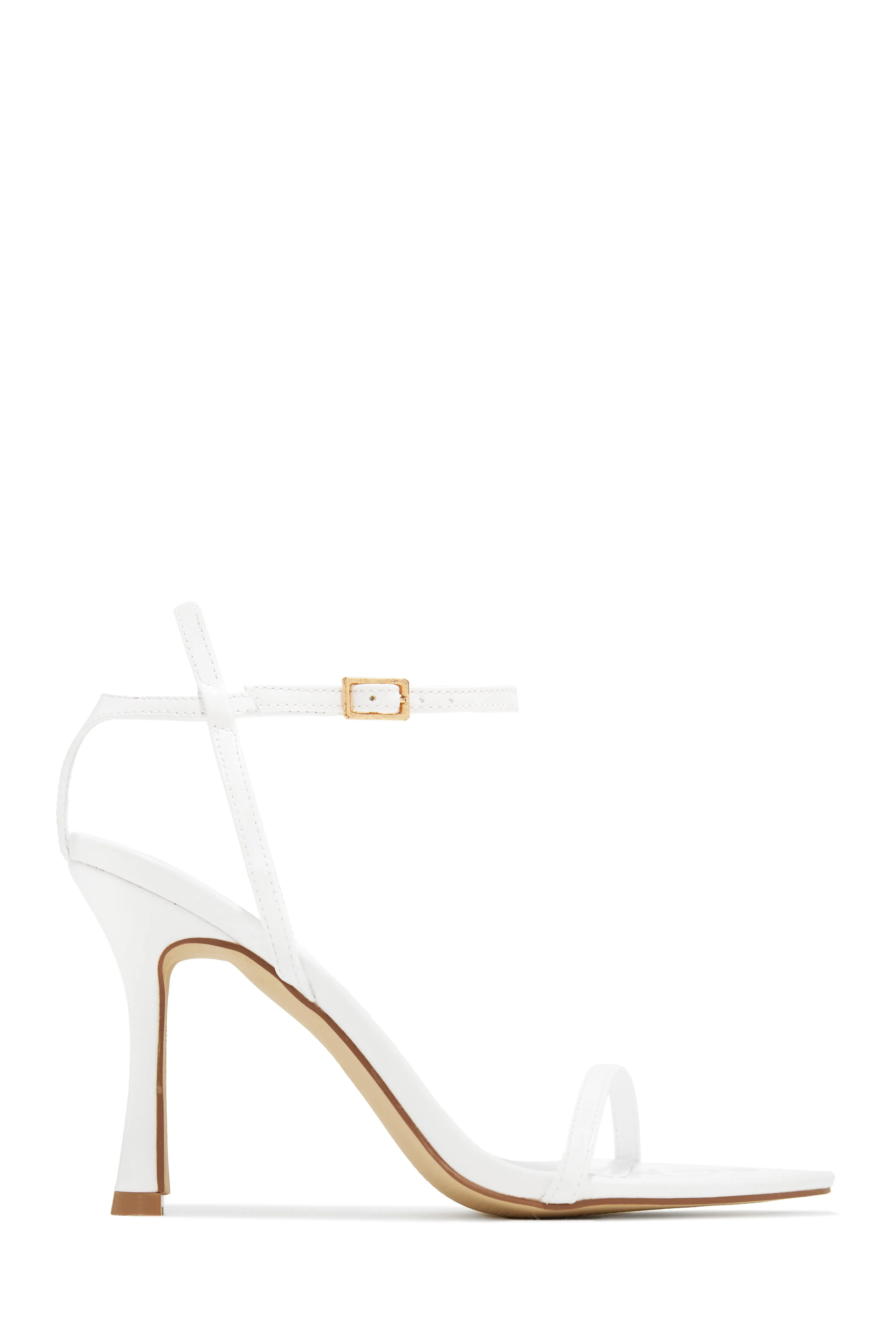 Adrienne Single Sole Heels - Nude