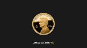 Bill Murray Ostrich Crest Gold Coin 1 oz