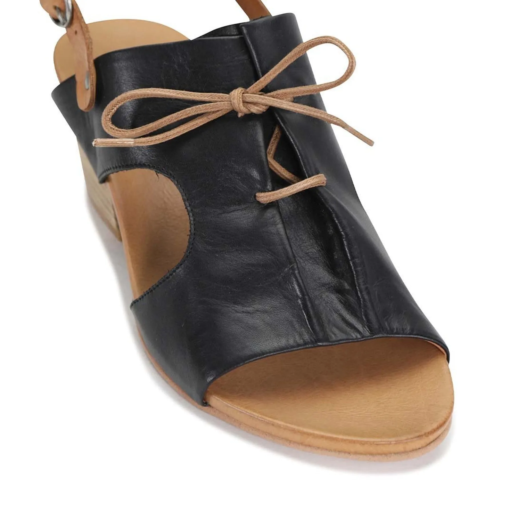 CUBIT LEATHER ARCHIVE SANDALS