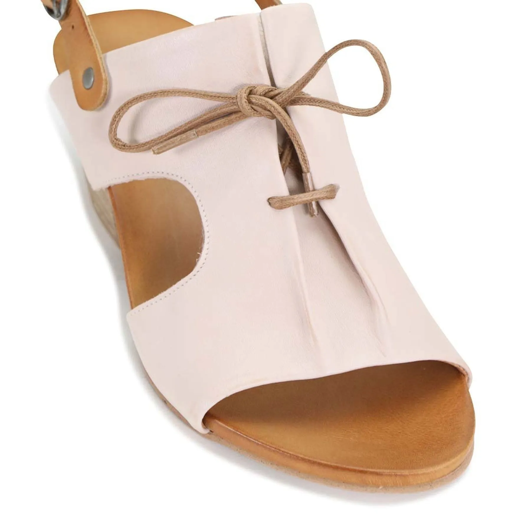 CUBIT LEATHER ARCHIVE SANDALS