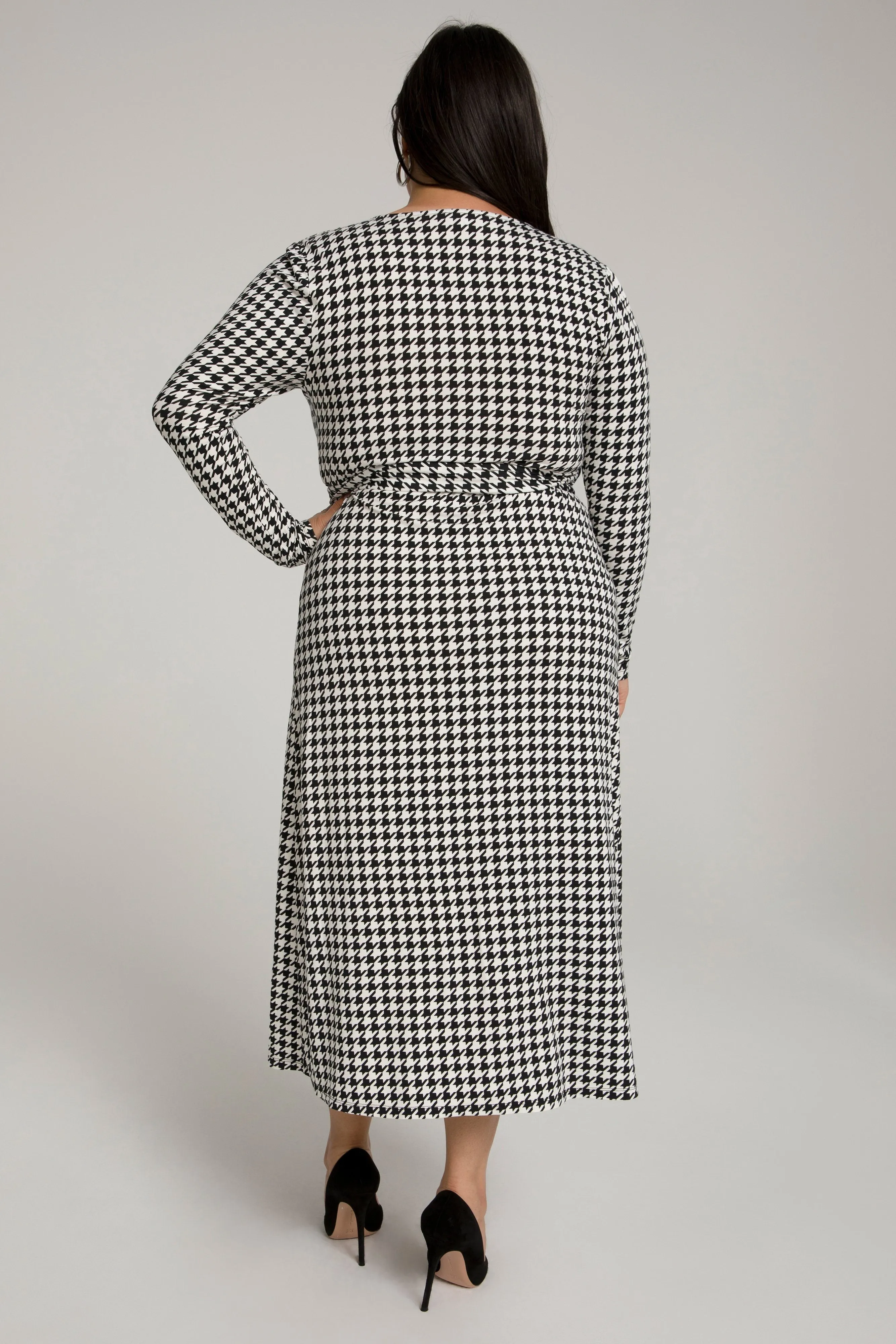 DAYNIGHT DRESS | HOUNDSTOOTH001