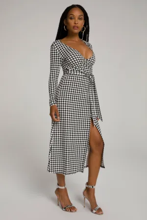 DAYNIGHT DRESS | HOUNDSTOOTH001