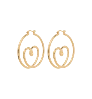 Head Over Heels Hoop Earrings