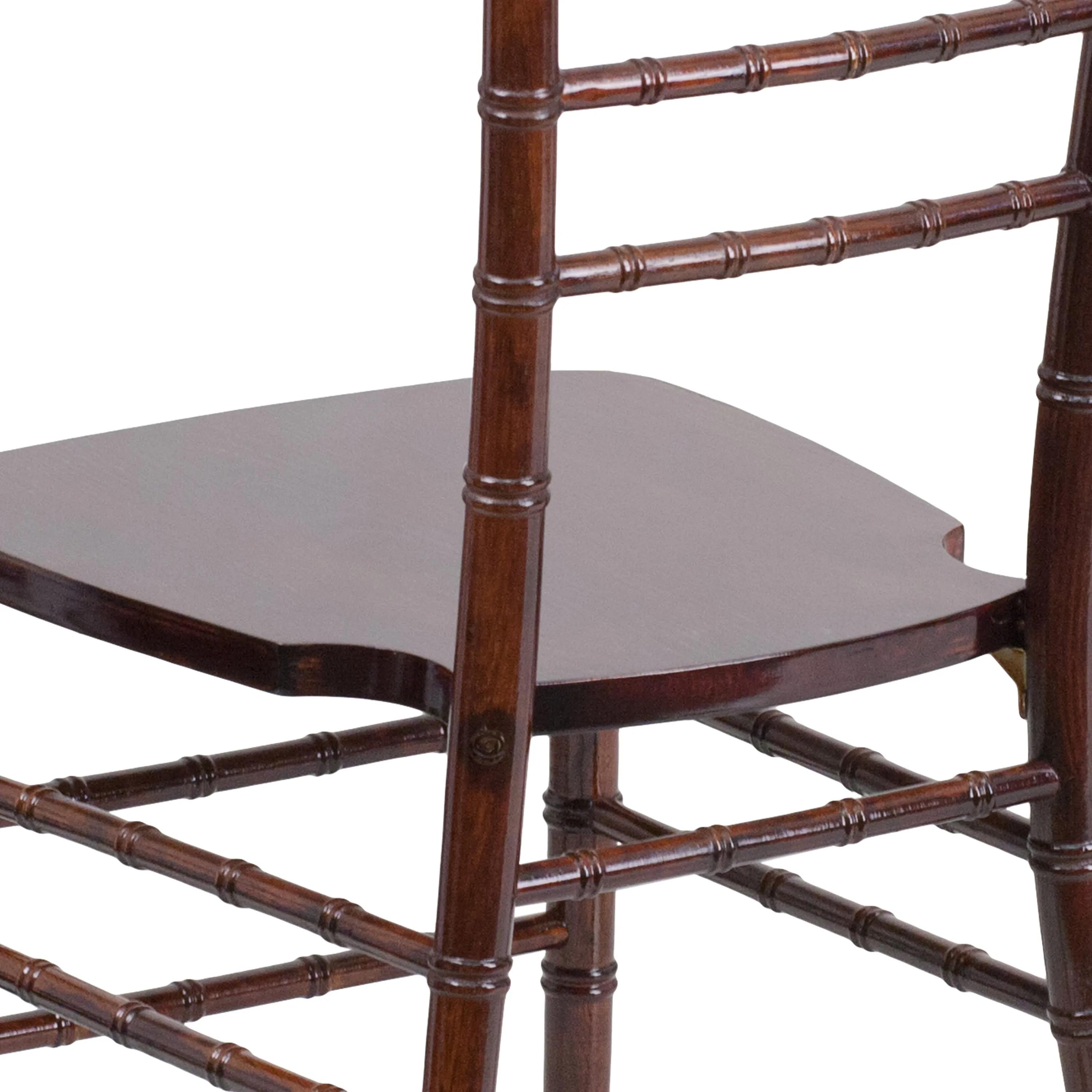 HERCULES Series Wood Chiavari Chair with Free Cushion