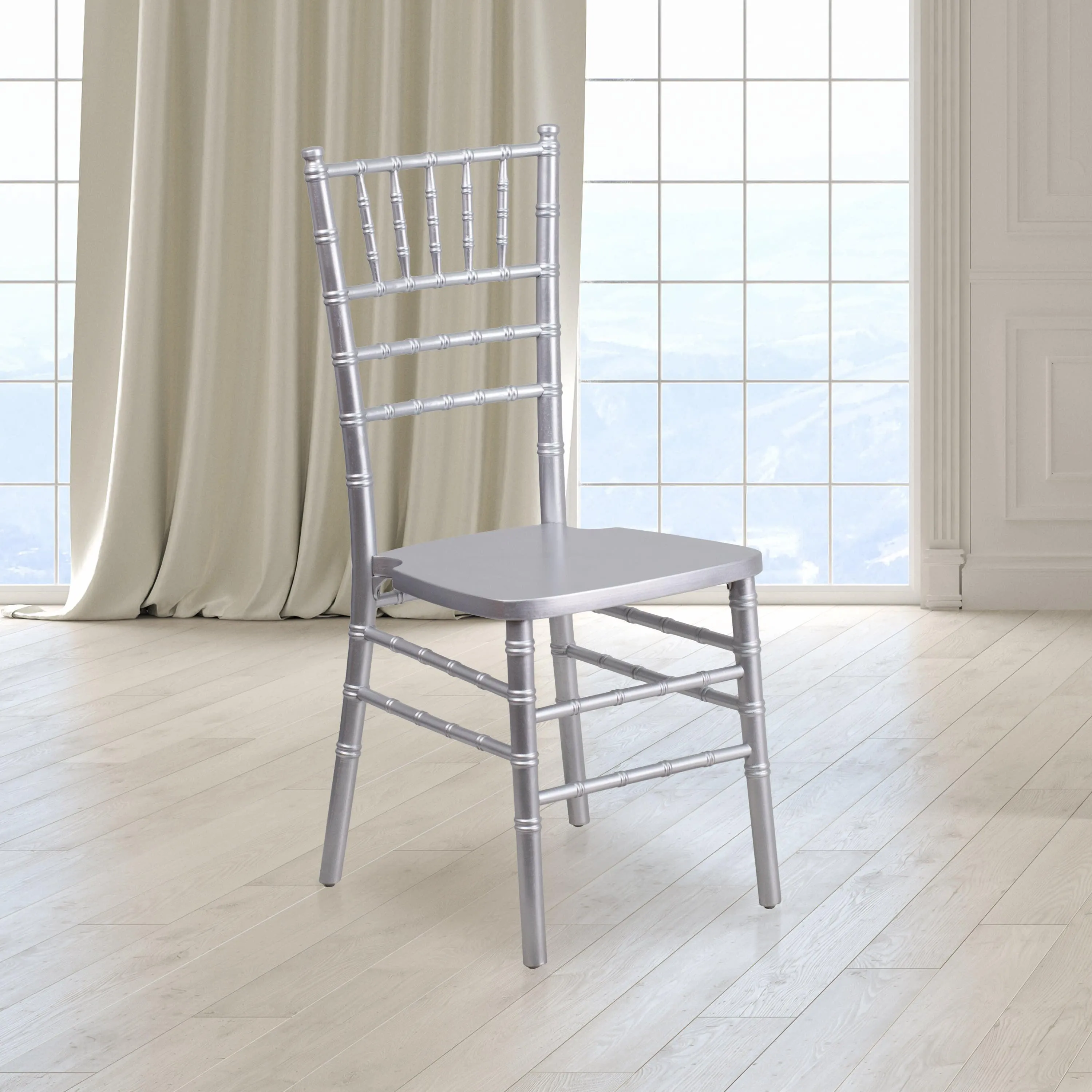 HERCULES Series Wood Chiavari Chair with Free Cushion