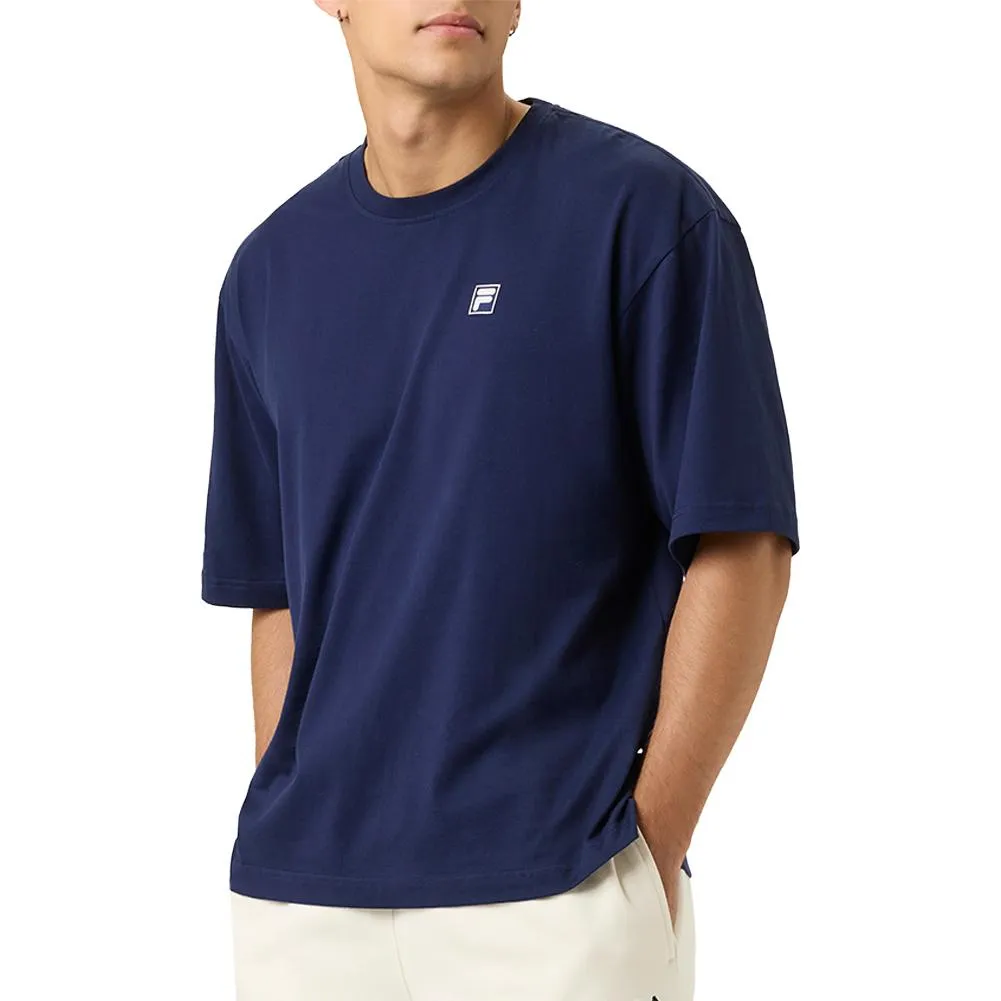 Mens Country Club Racquet Box Tennis Top