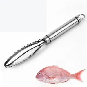 Stainless Steel Fish Scale Scraper Scaler Tool